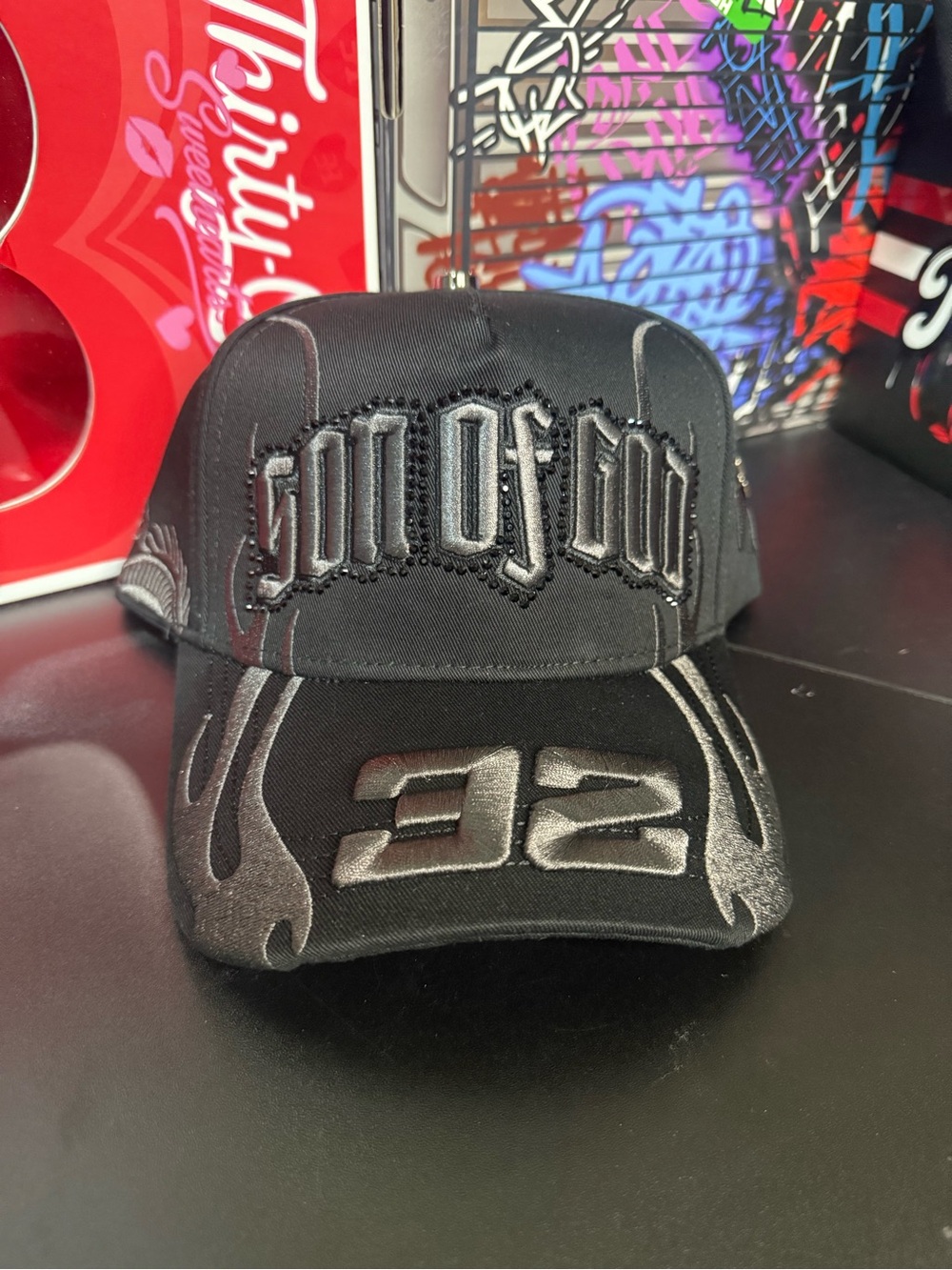 Baez Hat Adriano Zendejas Maestro Shifu Son Of God Black